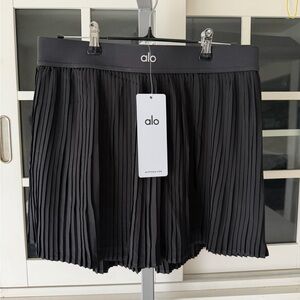 Black Pleated Skirt